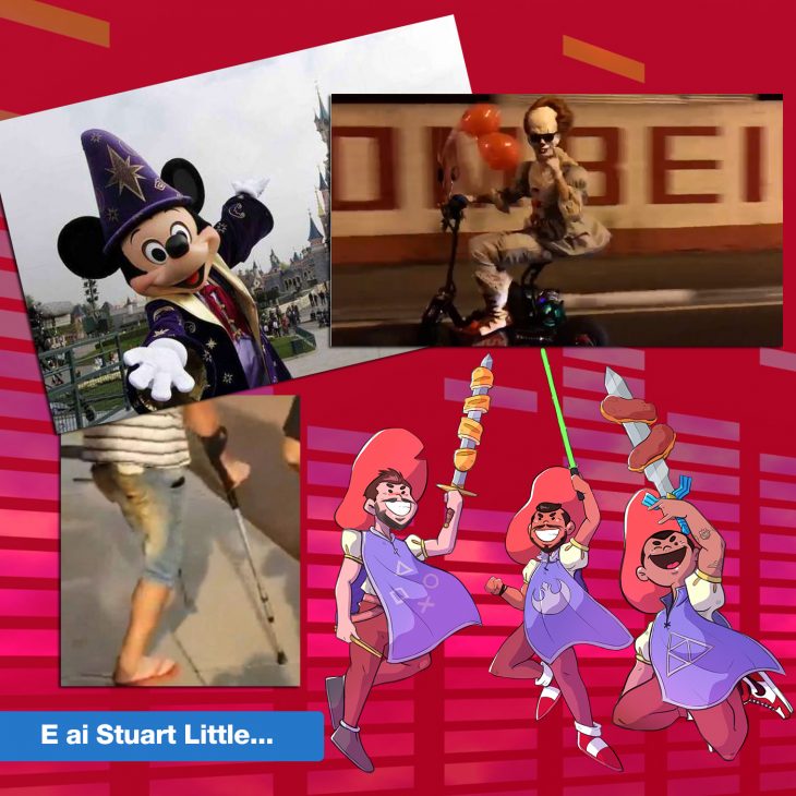 Mosqueteiros #37 – Indo pra Disney de patinete